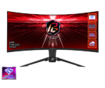 Monitor 34" AsRock PG34WQ15R2B VA 3440x1440/165Hz/1ms/HDMIx2/DP/zvučnici