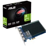Graficka karta ASUS GT730-4H-SL-2GD5 NVD/2GB/GDDR5/64bit/crna