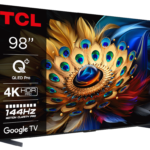 Televizor TCL 98C655/QLED/98"/4K UHD/144Hz/Google TV/crna