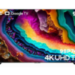 Televizor TCL 98P745/LED/98"/4K HDR/144Hz/Google TV/crna