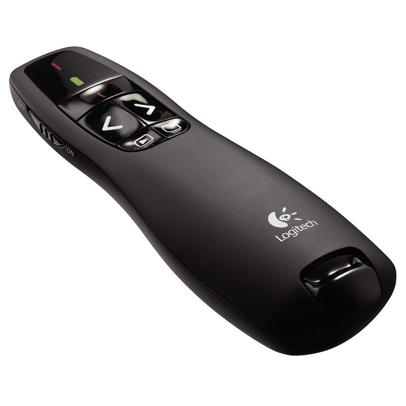 150728160015660179.jpg LOGITECH R400 Wireless Presentation Remote - BLACK - Slika 1