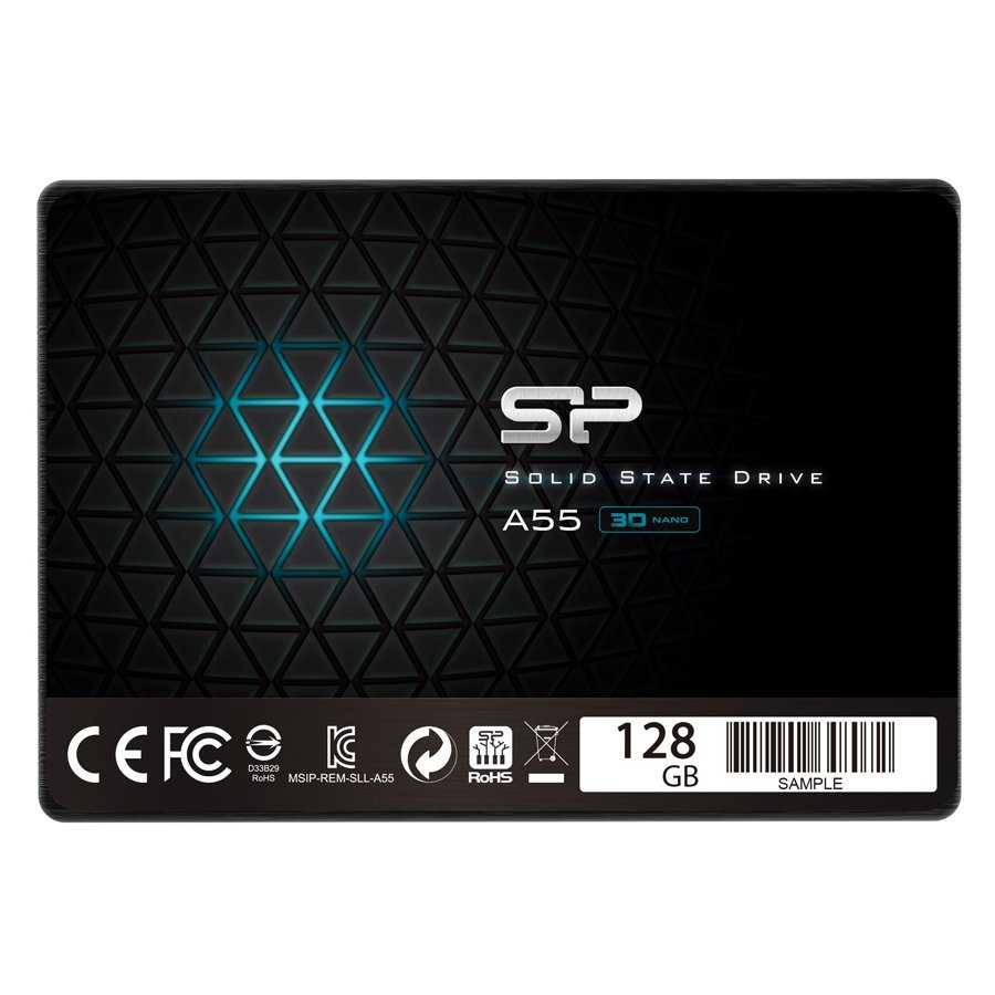 171102150011218059.jpg Silicon Power Ace - A55 128GB SSD SATAIII (3D NAND) 3D NAND, SLC Cache, 7mm 2.5'' Blue - Max 550/420 MB/s - Full Capacity - Slika 1