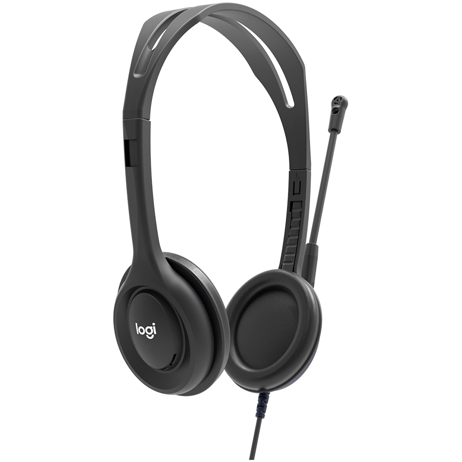 220321170014475104.jpg LOGITECH H111 Corded Stereo Headset - BLACK - 3.5 MM - Slika 2