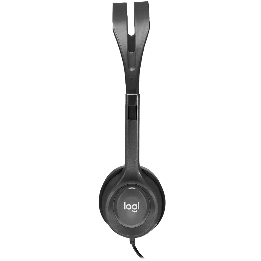 220321170014512142.jpg LOGITECH H111 Corded Stereo Headset - BLACK - 3.5 MM - Slika 4