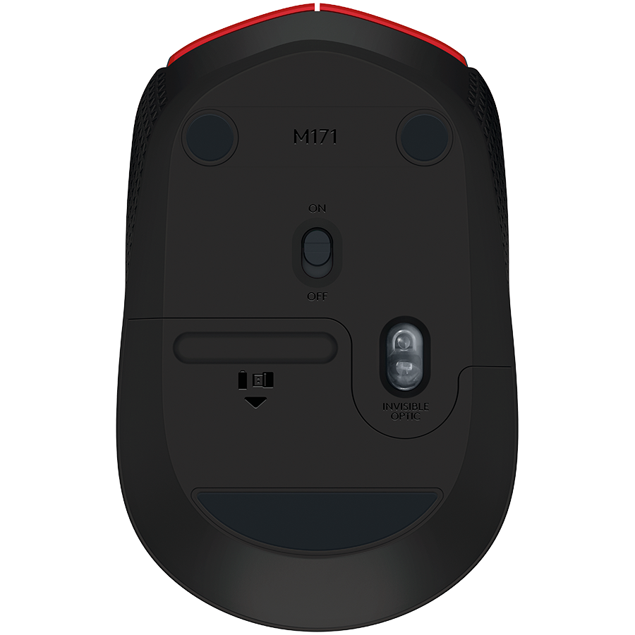 220322170019001706.jpg LOGITECH M171 Wireless Mouse - RED - Slika 4
