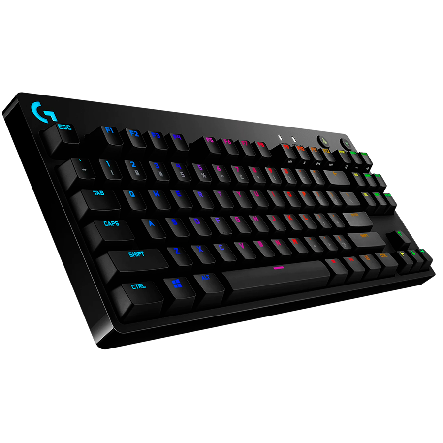 220504160010230344.jpg LOGITECH G PRO TKL Corded Mechanical Gaming Keyboard - BLACK - US INT'L - USB - CLICKY - Slika 2