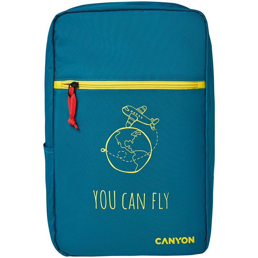 220629160011726925.jpg CANYON CSZ-03, cabin size backpack for 15.6'' laptop,polyester,dark green - Slika 1