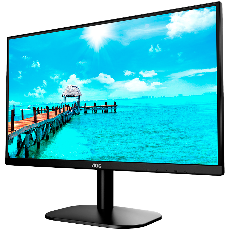 221108170020848776.jpg Monitor 21.5'' AOC 22B2DM Black VA, 1920x1080, 75Hz, 4 ms, 178°/178°, 250 cd/m, 20M:1, +DVI, +HDMI - Slika 2