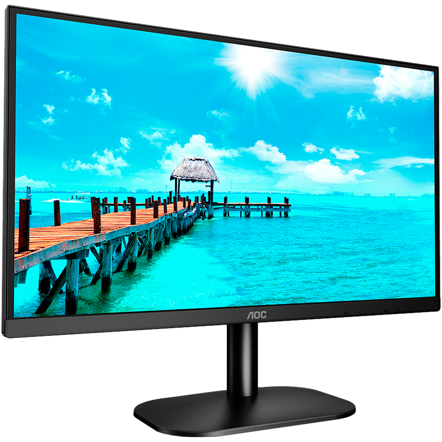 221108170020878087.jpg Monitor 21.5'' AOC 22B2DM Black VA, 1920x1080, 75Hz, 4 ms, 178°/178°, 250 cd/m, 20M:1, +DVI, +HDMI - Slika 3