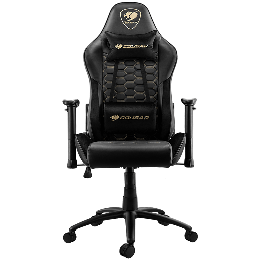 230228130016685239.jpg COUGAR OUTRIDER ROYAL Gaming chair, Black Gold - Slika 1