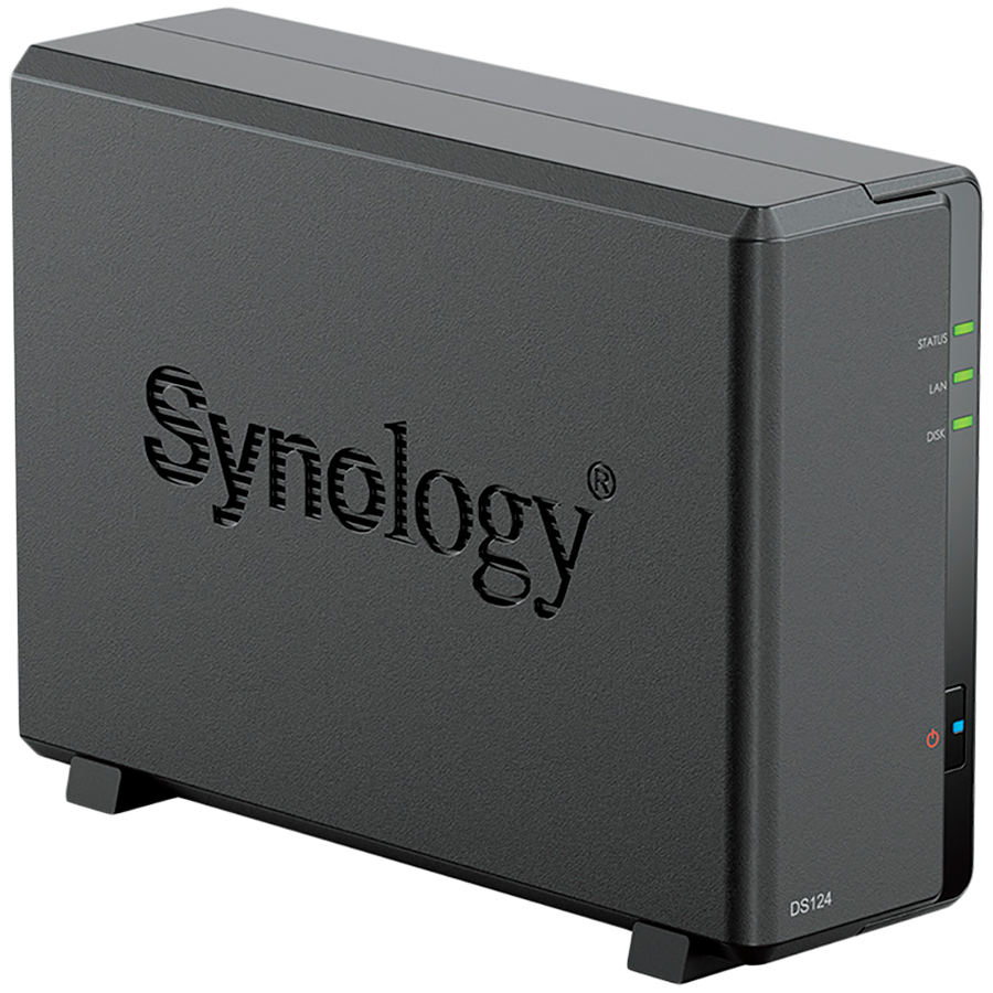 230822160030825003.jpg Synology DiskStation DS124 1-Bay NAS, CPU 4-core 1.7 GHz, 1 GB DDR4, 1 x 1Gbe LAN, 2 x USB 3.2 - Slika 3