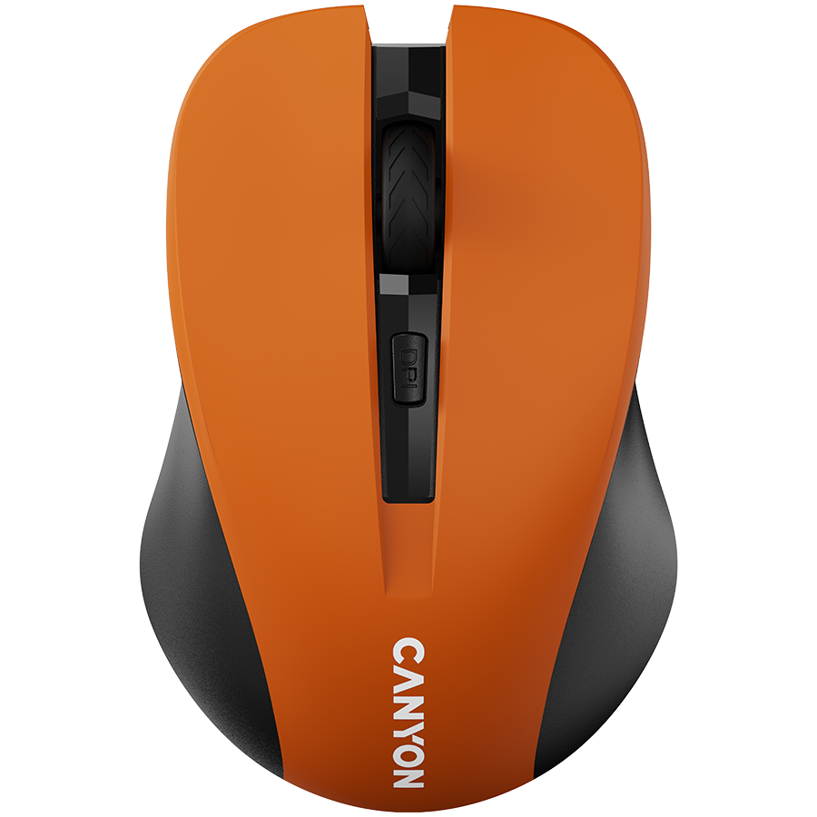 230907120011285825.jpg CANYON mouse MW-1 Wireless Orange - Slika 1