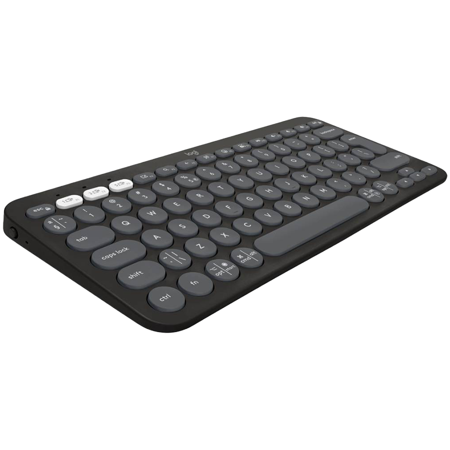 LOGITECH K380S Multi-Device Bluetooth Keyboard - TONAL GRAPHITE - US INT'L