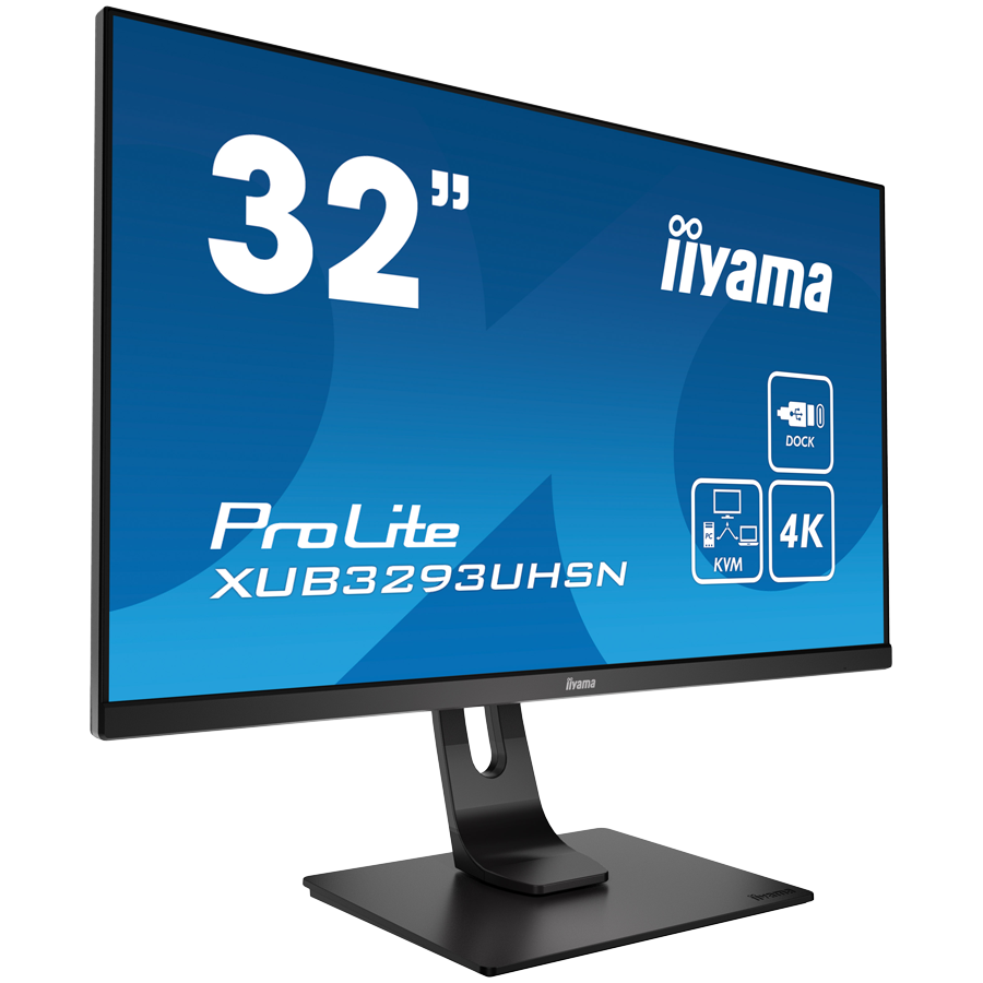 240222150012601017.jpg IIYAMA Prolite XUB3293UHSN-B5 Business Monitor - 80 cm (31.5''), 4K UHD (3840x2160), IPS LED, 60Hz, 4ms, 350 cd/m², matte / black - Slika 2