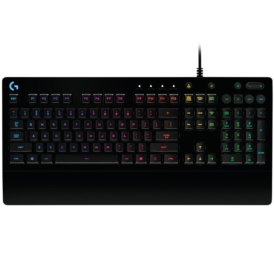240716135544414648.jpg LOGITECH G213 Prodigy Corded RGB Gaming Keyboard - BLACK - HRV-SLV-SRB - Slika 4