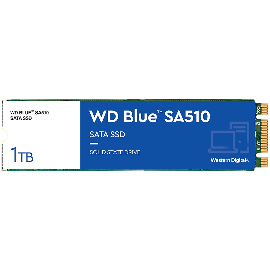 240930115812675587.jpg SSD POWERED BY SANDISK WD Blue SA510 1TB SATA, M.2 2280, Read/Write: 560/520 MBps, IOPS 90K/82K, TBW: 400 - Slika 1