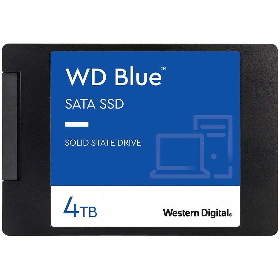 240930120539645222.jpg SSD POWERED BY SANDISK WD Blue SA510 4TB SATA, 2.5'', 7mm, Read/Write: 560/520 MBps, IOPS 87K/83K, TBW: 600 - Slika 1