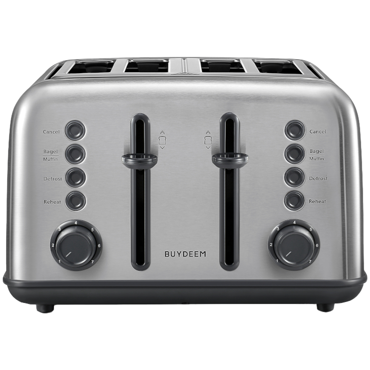 BUYDEEM 4 Slice Toaster, model DT640E, color Stainless Stell, EU