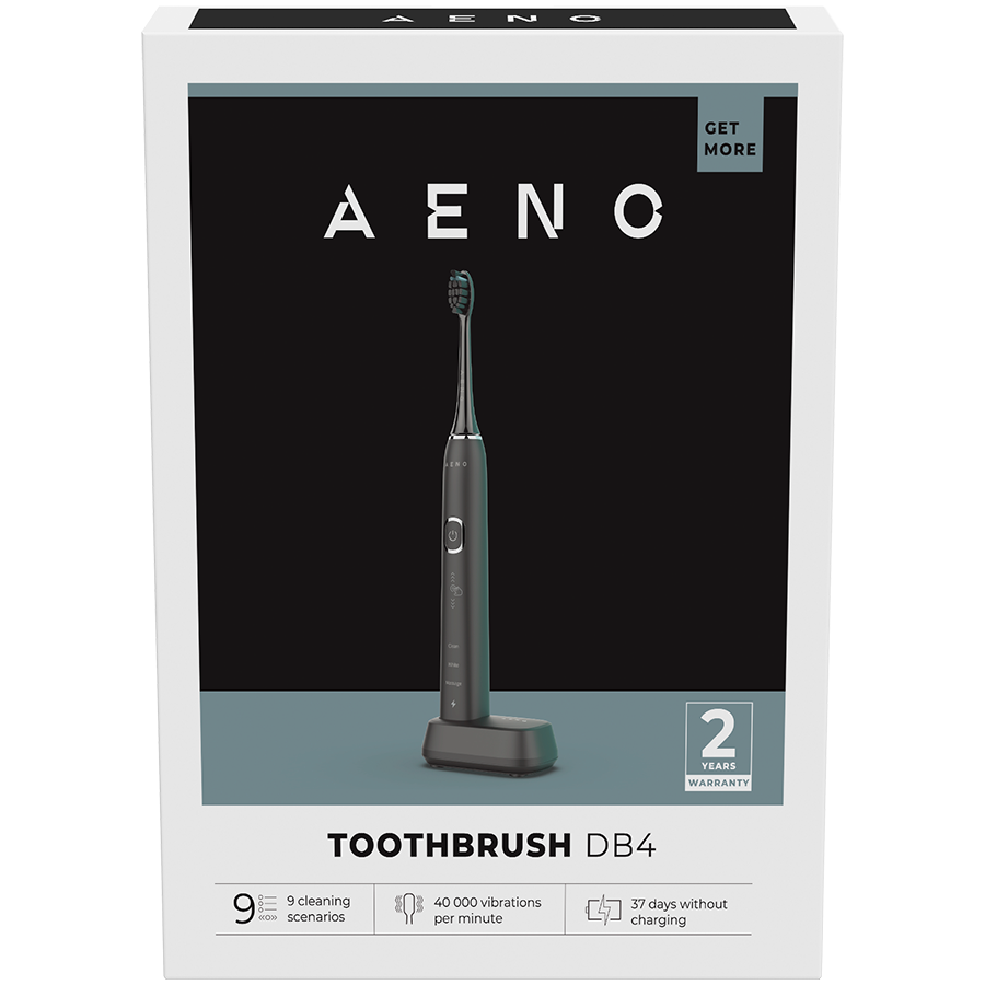 241016180025414545.jpg AENO Sonic Electric Toothbrush, DB4: Black, 9 scenarios, with 3D touch, wireless charging, 46000rpm, 40 days without charging, IPX7 - Slika 6