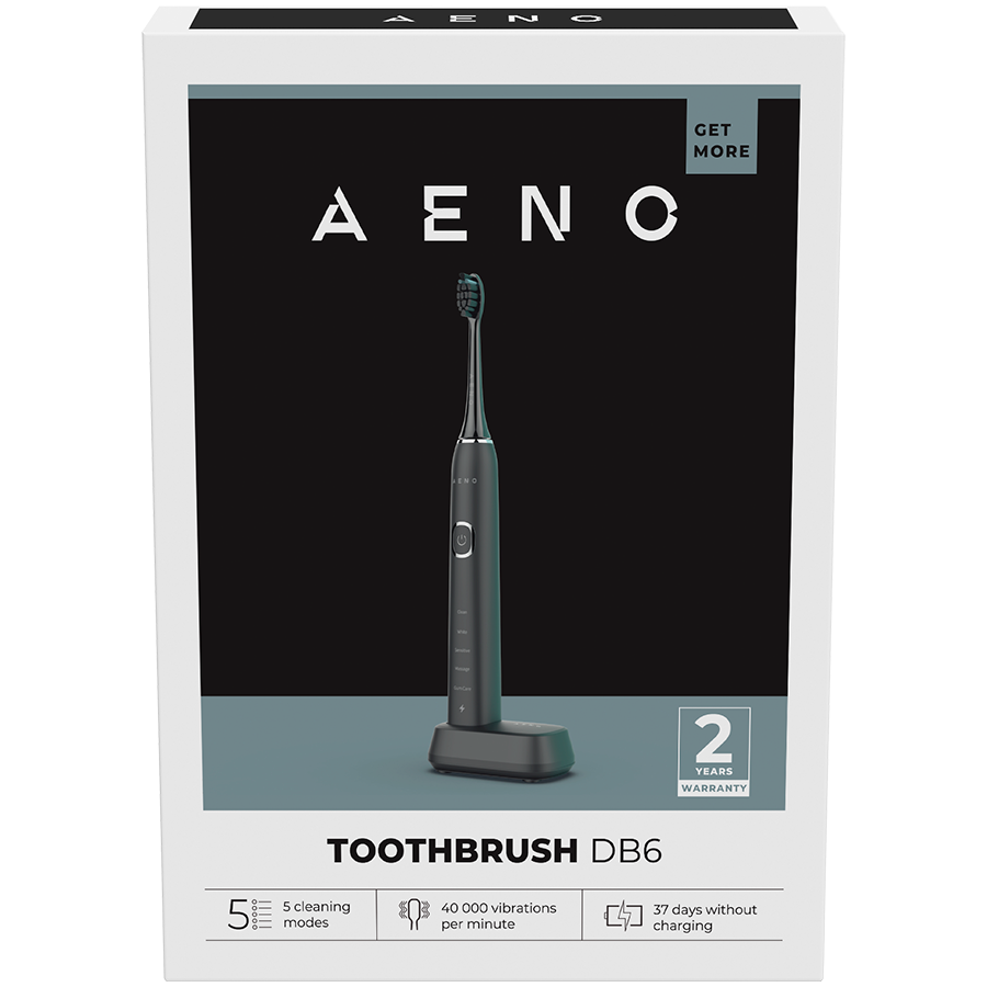 241016180027826616.jpg AENO Sonic Electric Toothbrush DB6: Black, 5 modes, wireless charging, 46000rpm, 40 days without charging, IPX7 - Slika 4