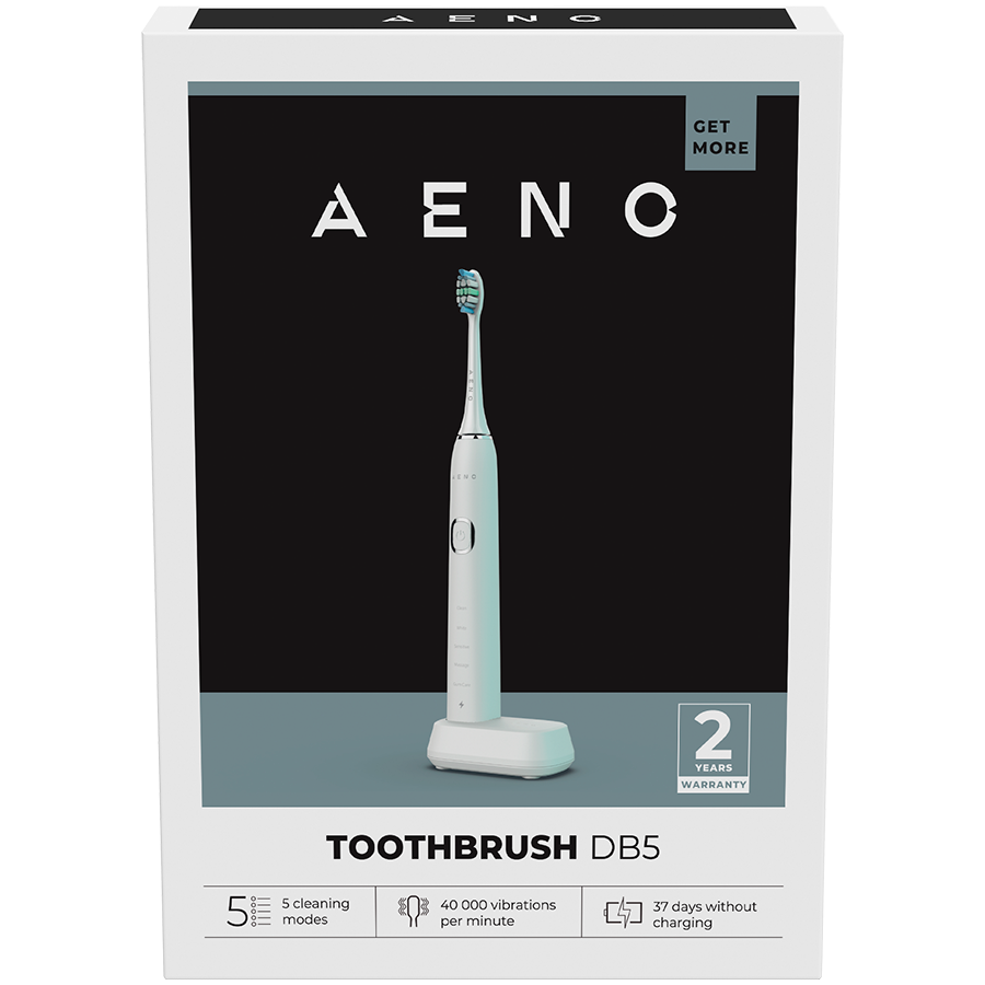 241016180028965428.jpg AENO Sonic Electric Toothbrush DB5: White, 5 modes, wireless charging, 46000rpm, 40 days without charging, IPX7 - Slika 4