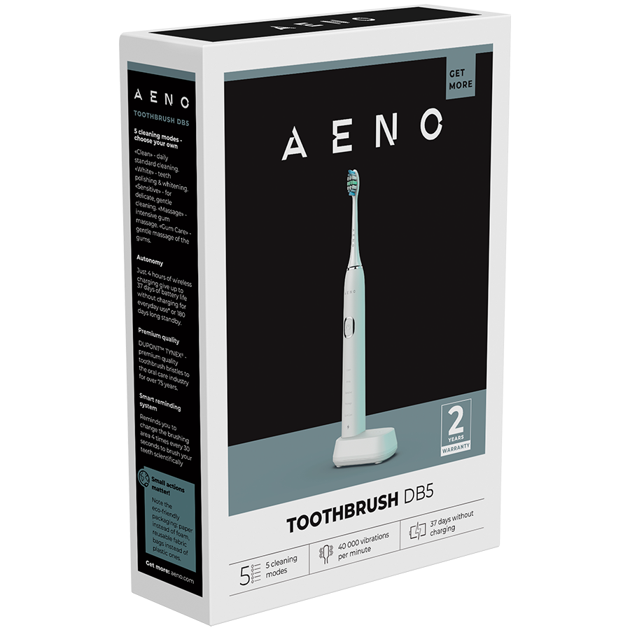 241016180029169027.jpg AENO Sonic Electric Toothbrush DB5: White, 5 modes, wireless charging, 46000rpm, 40 days without charging, IPX7 - Slika 8