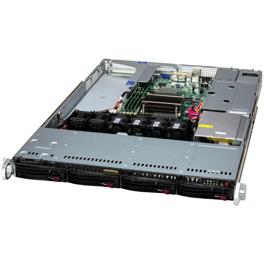 Supermicro SYS-511R-W, Xeon E-2468 , 1x 32GB DDR5, 480GB Boot M.2 NVMe ...