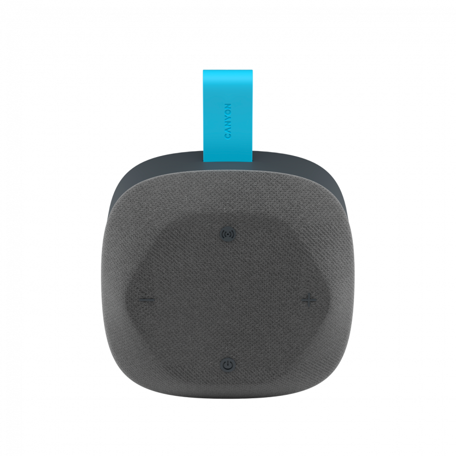 250314093959568527.jpg CANYON speaker HEXAGON 10 TWS 8W IPX5 Grey Blue - Slika 4