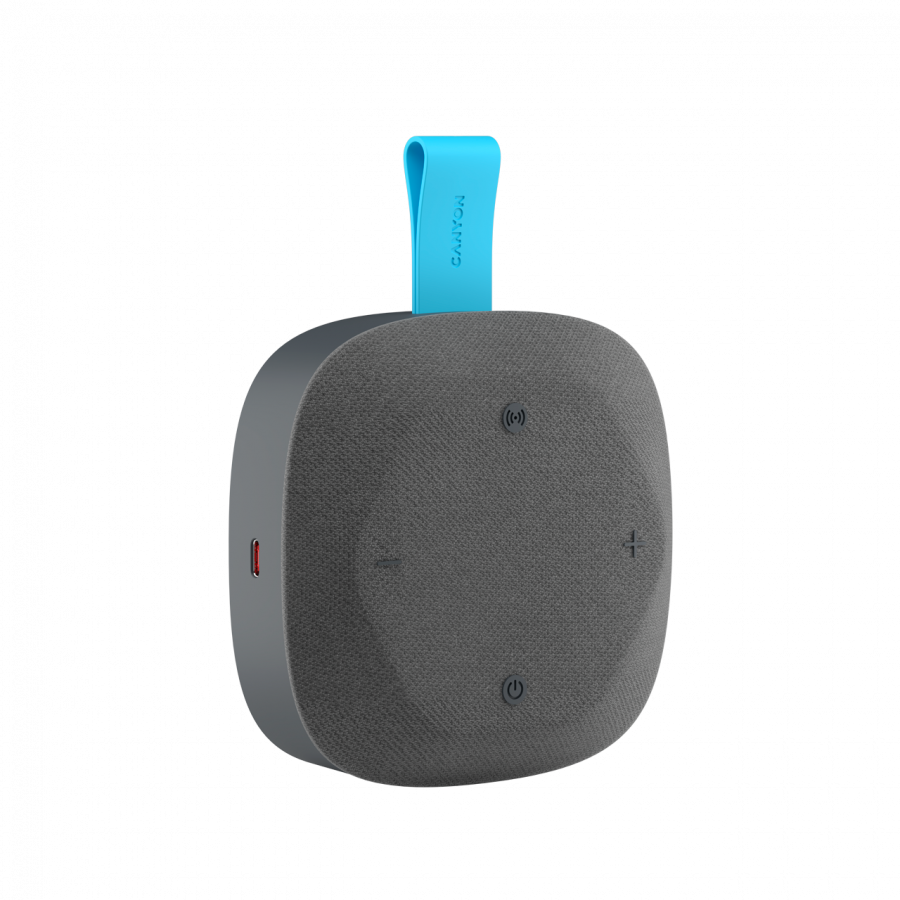 250314093959575442.jpg CANYON speaker HEXAGON 10 TWS 8W IPX5 Grey Blue - Slika 5