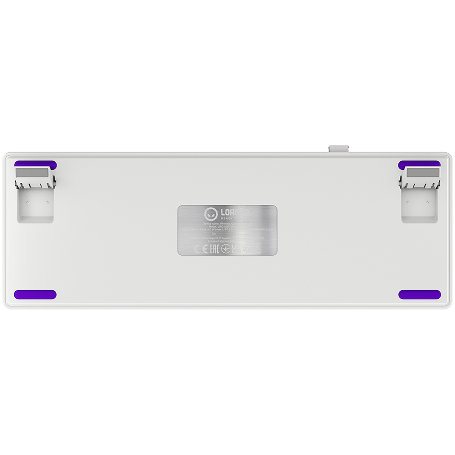 250319110009636147.jpg LORGAR KBP70MW, Wireless 65% Mechanical Gaming Keyboard Pro, White, EN layout - Slika 9
