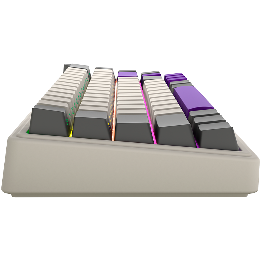 250319110009925385.jpg LORGAR KBP70MW, Wireless 65% Mechanical Gaming Keyboard Pro, Beige, EN layout - Slika 4