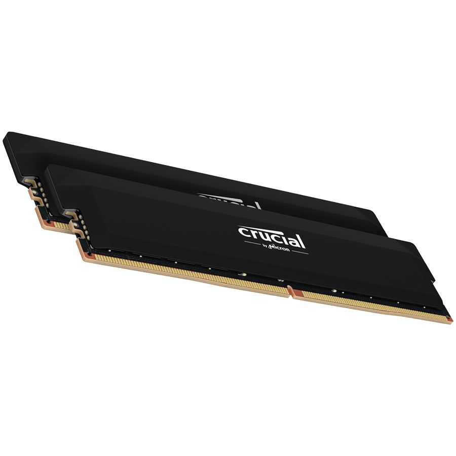 250428080010105839.jpg Crucial Pro OC 64GB (2X32GB) DDR5-6400 UDIMM CL40 Black - Slika 1