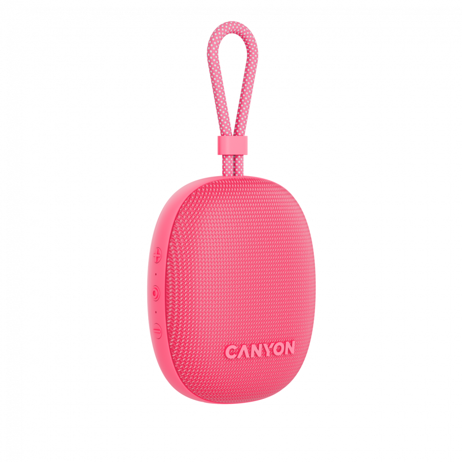 250430142016549330.jpg CANYON speaker OnMove 12 IPX7 TWS 5W Pink - Slika 2