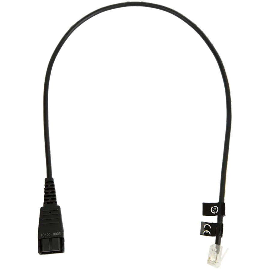 250514160018941013.jpg JABRA QD Cord to RJ10, straight, 0,5 meters, standard-allocation - Slika 1
