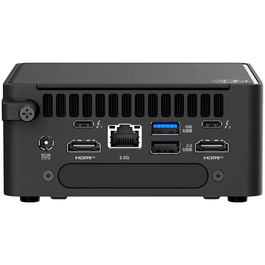 250612160013460632.jpg ASUS NUC 15 PRO/RNUC15CRHC700002/Core 7 240H 45W/Intel UHD graphics/no RAM/no Storage/Intel Wi-Fi 7 BE202/USB Total - 7/4 USB Type-A/3 USB Type-C (1x USB3.2 + 2x TB4)/2x HDMI 2.1/Support Displays - 4x 4K/no OS/EU Cord/Kit (L6)/Tall/EAN:4711387949948 - Slika 4
