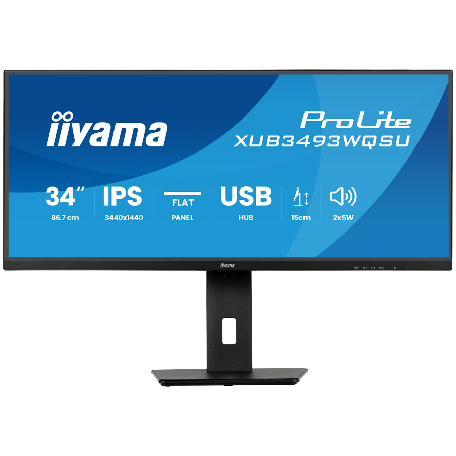 XUB3493WQSU-B6 34&apos;&apos; IPS Ultra wide flat screen with PIP, PBP and height adjustable stand