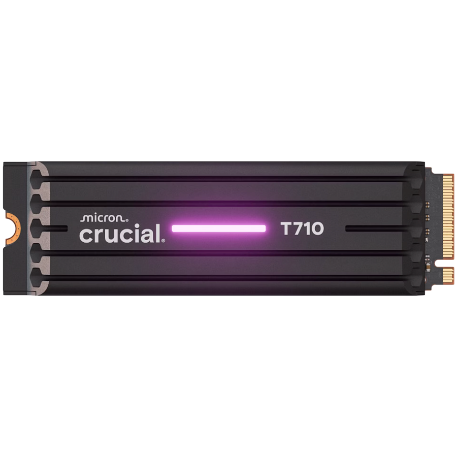 250929160017409998.jpg CRUCIAL T710 4TB PCIe Gen5 NVMe M.2 2280 SSD up to 14500 MB/s read and 13800 MB/s write, with heatsink - Slika 1
