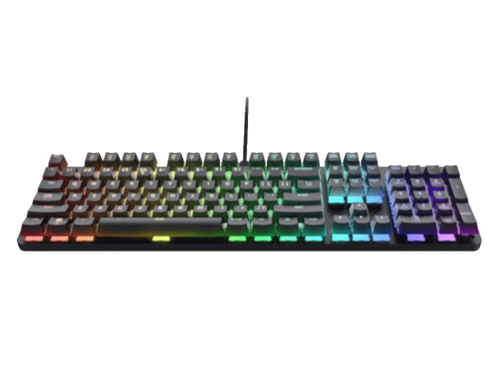 Tastatura TRUST GXT871 ZORA mehanicka/US/RGB/crna