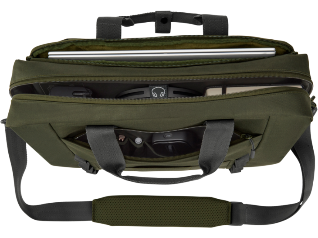 9J4C2AA_240717080707121.png Torba HP 15.6 Modular/9J4C2AA /3 in1/zelena - Slika 4