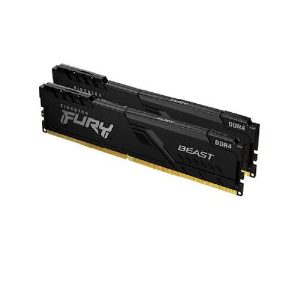 17528.jpg RAM DDR4 32GB (2x16GB) 3600MHz Kingston Fury Beast Black KF436C18BBK2/32 - Slika 1
