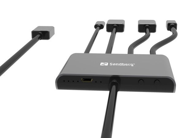 17782.jpg Kabl-display HUB Sandberg All-In-One USB C/DP/m DP/HDMI - HDMI 2m 509-21 - Slika 4