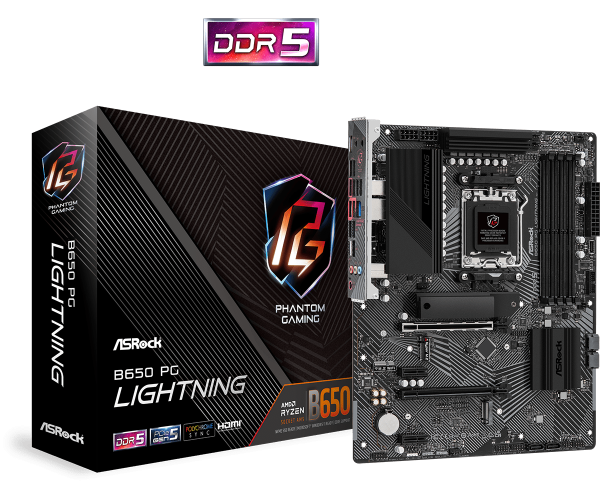 20390.png MB AM5 ASRock B650 PG LIGHTNING 90-MXBK20-A0UAYZ - Slika 1