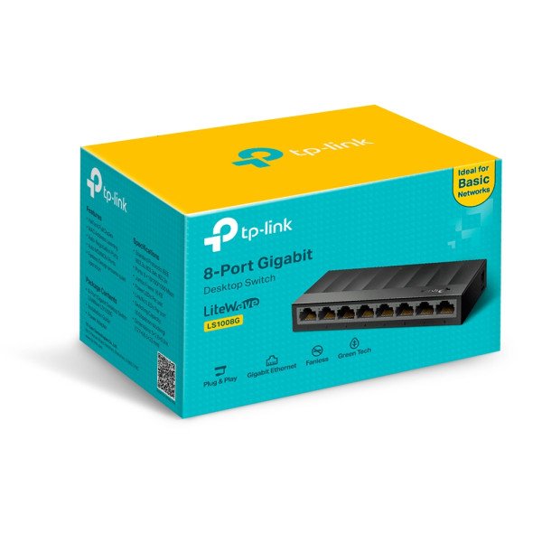 24568.jpg Switch TP-Link LS1008G 8-port 10/100/1000 - Slika 3