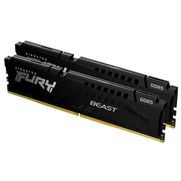 26720.png RAM DIMM DDR5 64GB (2x32GB) 5200MHz KF552C40BBK2-64 Kingston Fury Beast - Slika 1