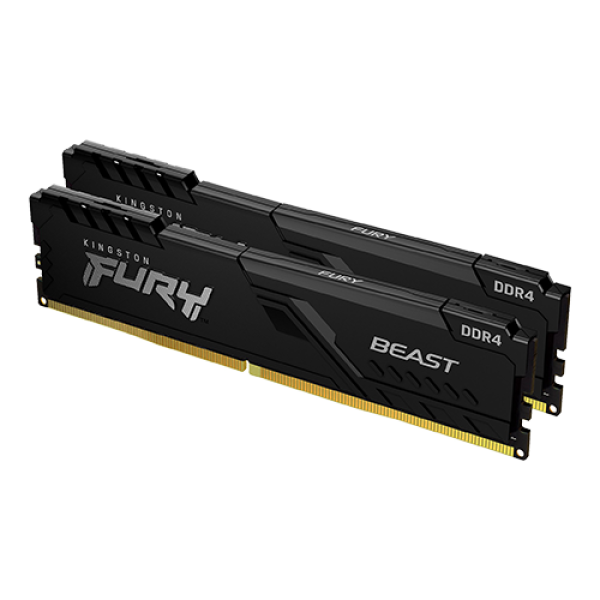 32143.png RAM Kingston DDR4 32GB (2x16GB) 3200MHz Fury Beast KF432C16BB1K2/32 - Slika 1