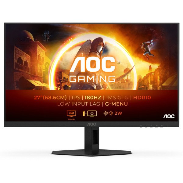 38160.jpg Monitor 27" AOC 27G4XE IPS 1920x1080/180Hz/0.5ms/2xHDMI/DP/G-sync/zvučnici - Slika 1