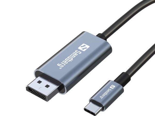 39559.jpg Kabl Sandberg 136-51 USB-C na DisplayPort 2m - Slika 3