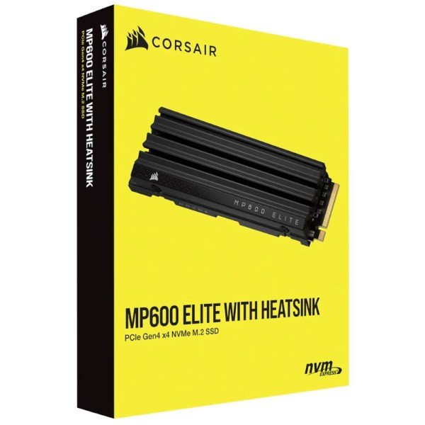 SSD M.2 NVMe Corsair 2TB MP600 ELITE Gen4x4 6500MBs/7000MBs CSSD-F2000GBMP600EHS