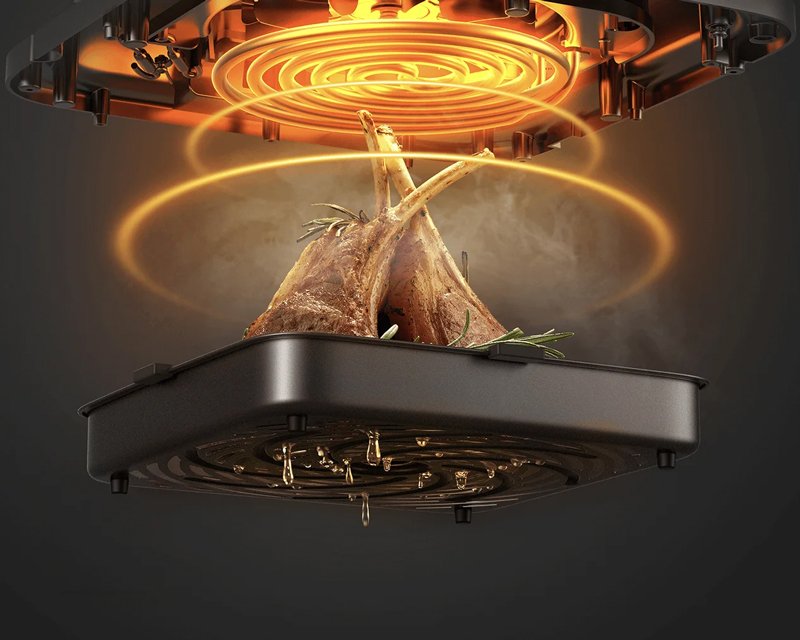 Smart friteza na vruć vazduh  6.5l bela EU (BHR7358EU)