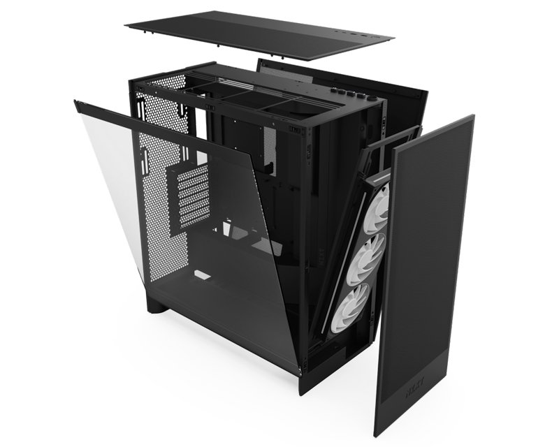 CAS02575_5.jpg H7 Flow RGB kućište crno (CM-H72FB-R1) - Slika 1